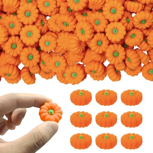 120 Pcs 3D Pumpkin Erasers Bulk