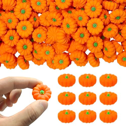 120 Pcs 3D Pumpkin Erasers Bulk