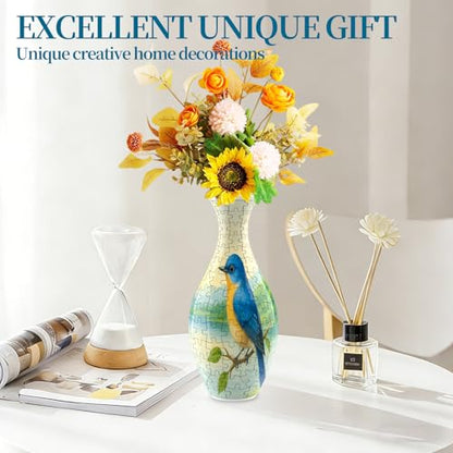 3D Puzzles Vase for Adults (160 Count)