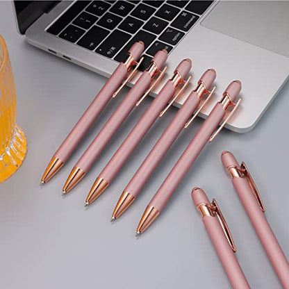 12 PCS 2 in 1 Stylus Ballpoint Pen with Stylus Tip (12 Count)
