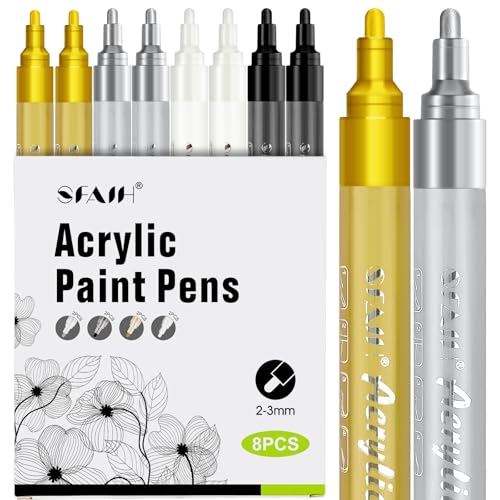 Acrylic Paint Pens (8 Count)
