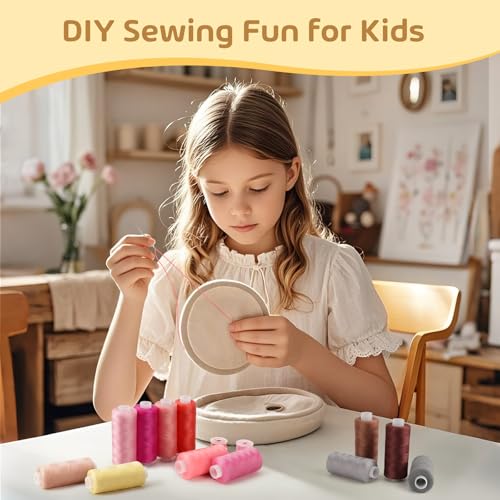 72pcs Sewing Thread Kit