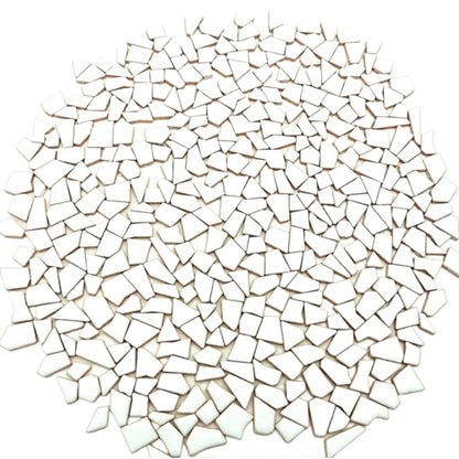 1.1LB Irregular Ceramics Mosaic Tiles (350 Count)