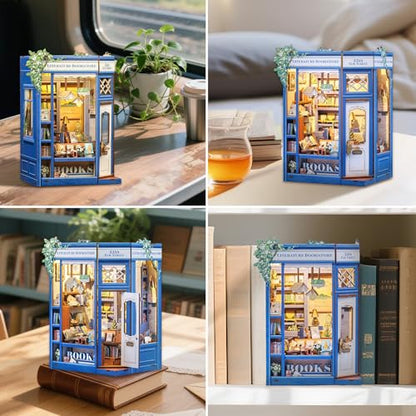Book Nook Kit 3D Wooden Puzzles for Adults