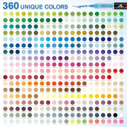 360 Acrylic Paint Markers (360 Count)