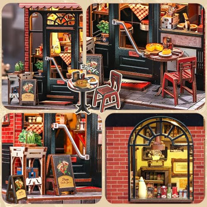 Book Nook Kit DIY Miniature House Dollhouse Booknook