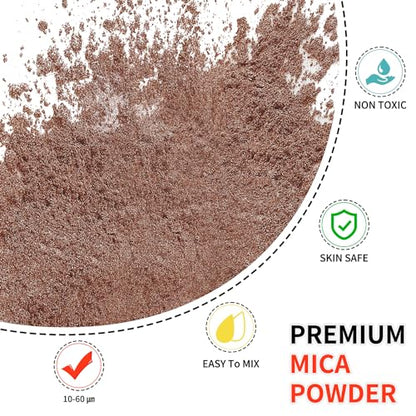 Mica Powder 100g Mica Powder for Epoxy Resin (3.53 Ounce)