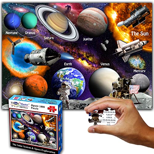 Solar System & Space Exploration 500 Pieces with Very Large Pieces Jigsaw Puzzle 13+