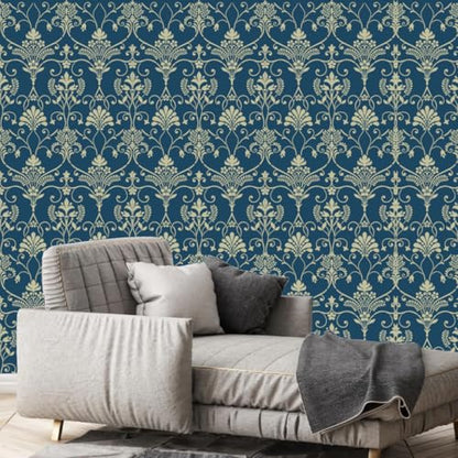 Damask Stencil Wall Stencils for Painting Large Pattern 12" (10 Count)