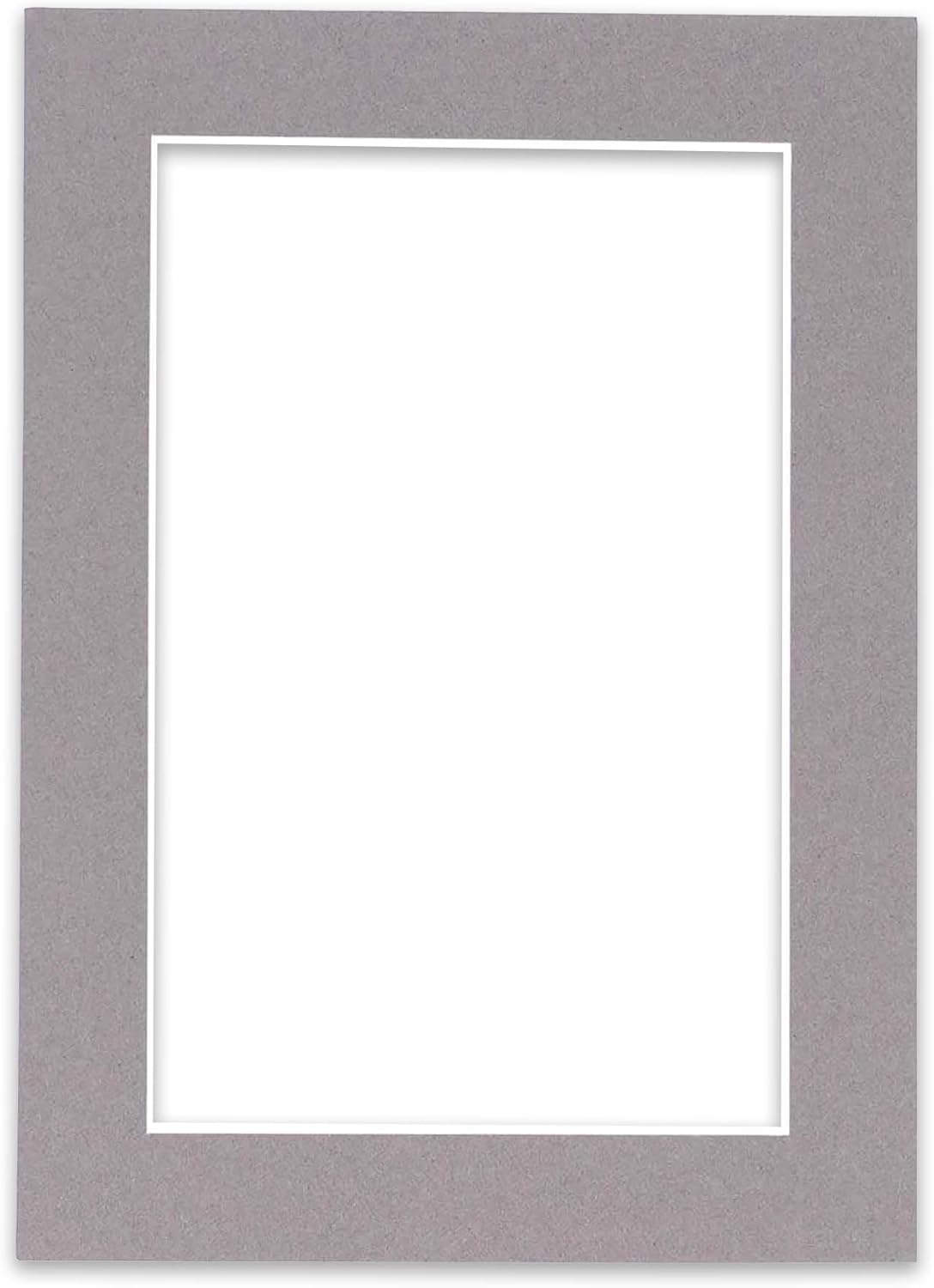 11x14 Mat for 8.5x11 Photo - Precut Charcoal Picture Matboard for Frames Measuring 11 x 14 Inches - Bevel Cut Matte to Display Art Measuring 8.5 x 11 Inches - Acid Free ONE MAT