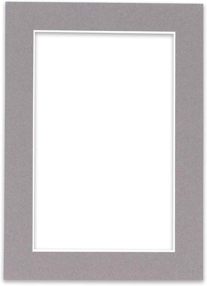 11x14 Mat for 8.5x11 Photo - Precut Charcoal Picture Matboard for Frames Measuring 11 x 14 Inches - Bevel Cut Matte to Display Art Measuring 8.5 x 11 Inches - Acid Free ONE MAT