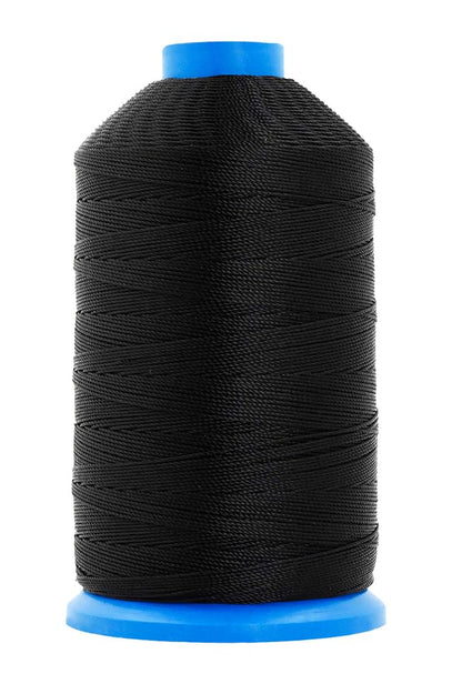 Size 207 630D T210 Black Combo Bonded Nylon Thread (9597.76 Foot)