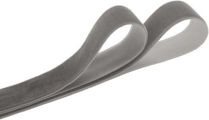 Vintage Silver Velvet Ribbon, 1 Inch X 25Yd - Crafty Corner
