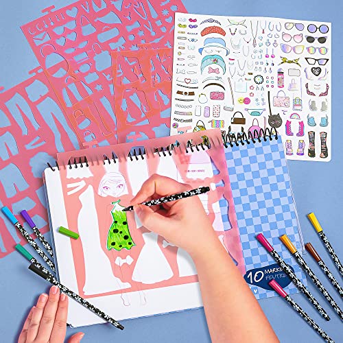 Fashionista Design Sketch Book Set