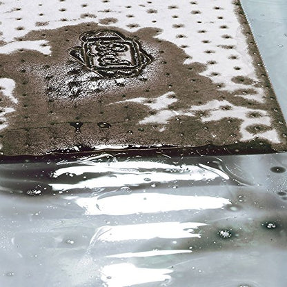 Oil Mat - Oil-Only Absorbent - 100 Pads per Dispenser Box - 15" x 20" - Absorbs Up to 28 Ounces - Heavyweight - MAT440 (100 Count)