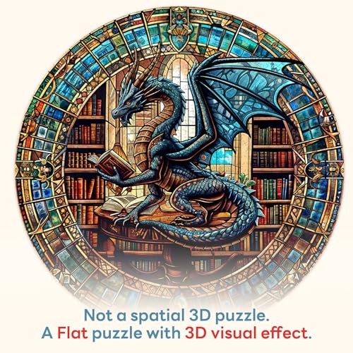 Round Puzzles for Adults 1000 Pieces (1000 Count)