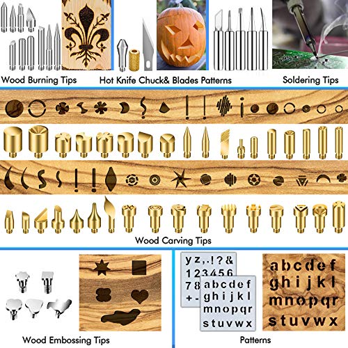 137PCS Wood burning Kit