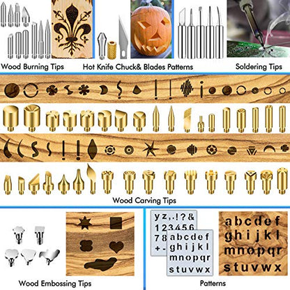 137PCS Wood burning Kit