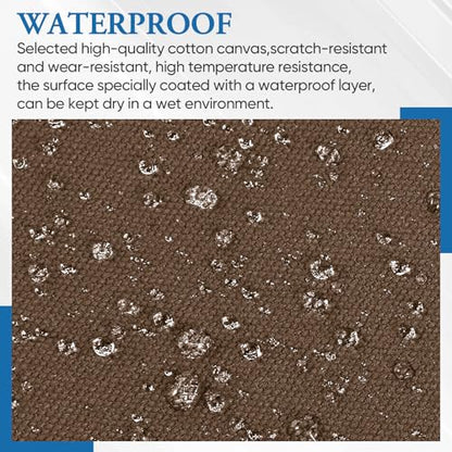 Canvas Patch 5.5 x 8 Inches 6Pcs Self (6 Count)