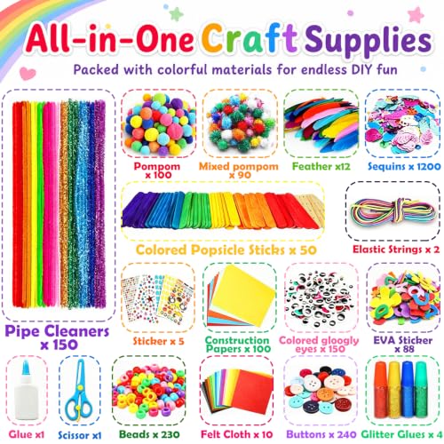 Arts and Crafts Supplies for Kids