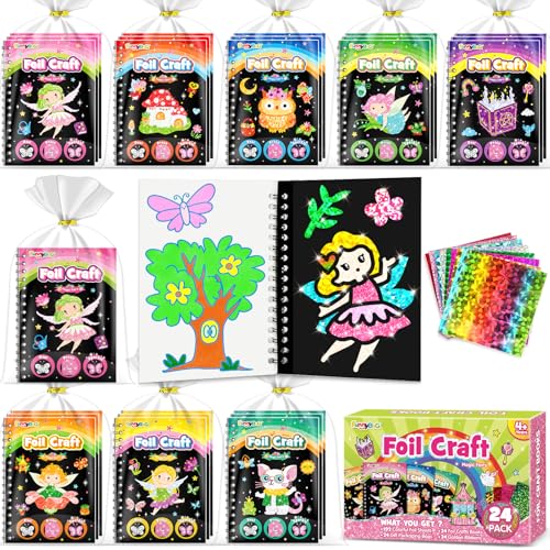 Foil Art Party Favors for Kids (24 Count)