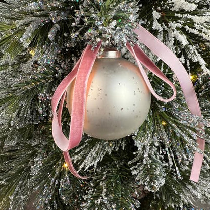 Pink Thin Velvet Ribbon