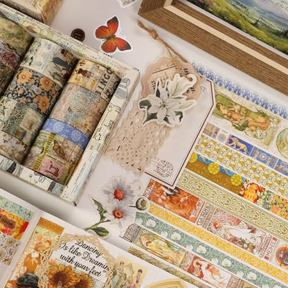 Vintage Washi Tape Set