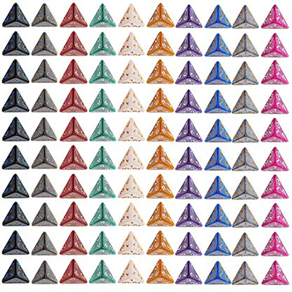 100pcs D4 Dice Set for Dungeon and Dragons (100 Count)