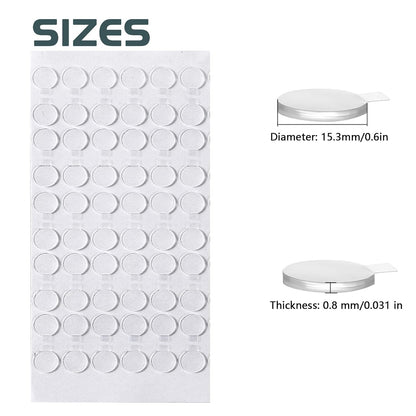 Adhesive Stick dots Two-Sided Sided Mounting Putty Stick Tack for Wall Hanging Crafts Balloons Festival Party Decorations,Clean Removable(0.6"*0.6"-560)