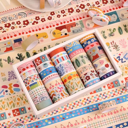 35 Rolls Washi Tape Set (35 Count)