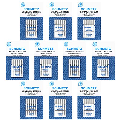 Universal Sewing Machine Needles (50 Count)