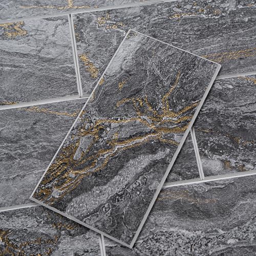 100 Pieces Peel and Stick Backsplash for Kitchen (12.5 Sq Ft)