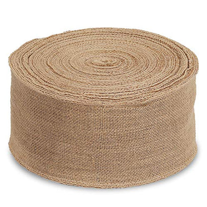 6 Inch Wide 11 Yards Burlap Ribbon