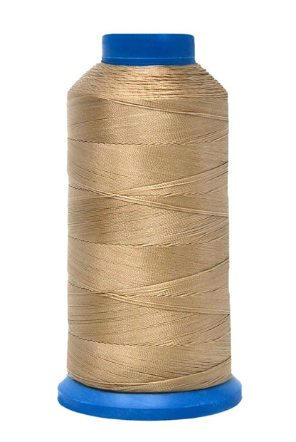 Size 69 210D T70 Black Khaki Bonded Nylon Thread (18000 Foot)