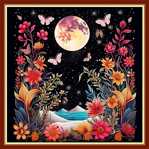 Beginners Cross Stitch Kits Stamped Full Range of Embroidery Kits for Adults DIY Cross Stitches kit Embroidery Patterns for Needlepoint kit