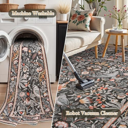 Boho Living Room Rug 8x10 (80 Sq Ft)