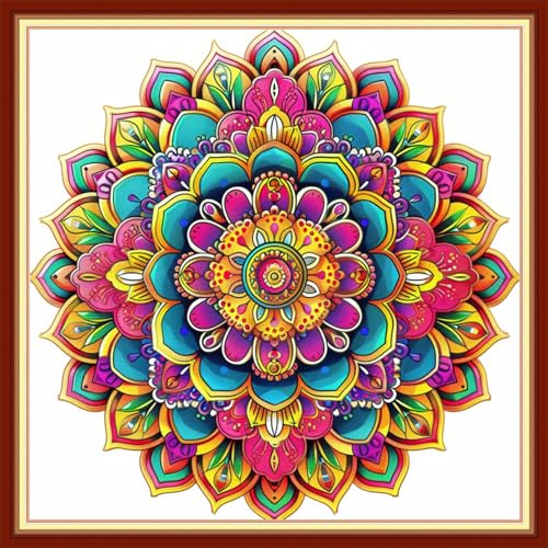 Stamped Cross Stitch Kits Full Range of Embroidery Patterns Starter Kits for Beginners Adult DIY Cross Stitches Needlepoint Kits 11CT