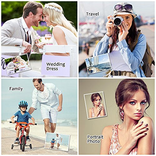 100 Sheets Thin Matte Presentation Paper Photo Double Sided 8.5x11 38lb 140gsm Printable on Both Sides Brochure Photos Picture Poster Playbill Flyer 6.5 Mil Coated for laser and Inkjet Printer