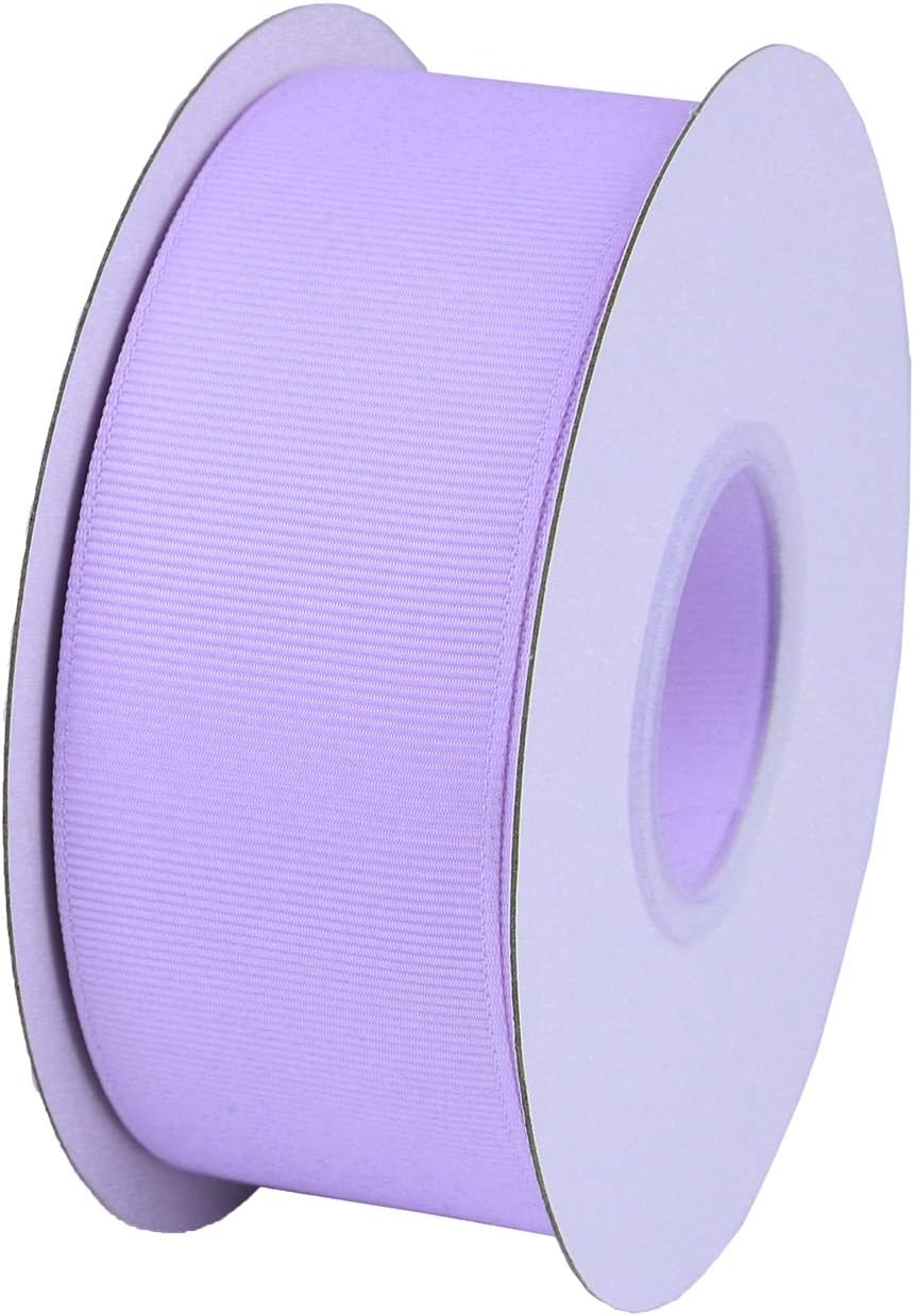 ITIsparkle 11/2" Inch Grosgrain Ribbon 25 Yards-Roll Set for Gift Wrapping Cake Decoration Party Favor Hair Braids Hair Bow Baby Shower Decoration Floral Arrangement Craft Supplies, Lilac Mist Ribbon - Crafty Corner