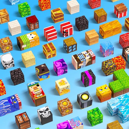 208PCS Magnetic Blocks (208 Count)