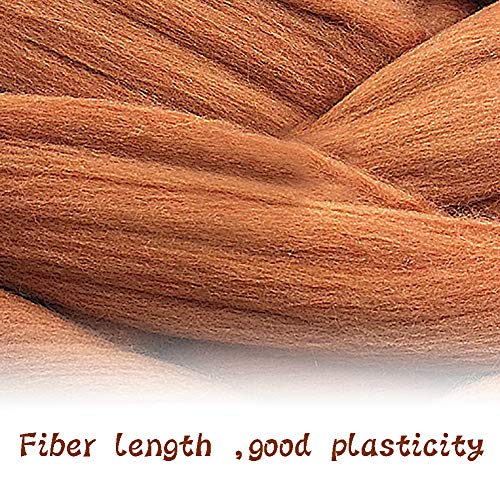 Wool Roving Bulk (8.8 Ounce)