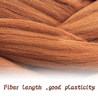 Wool Roving Bulk (8.8 Ounce)