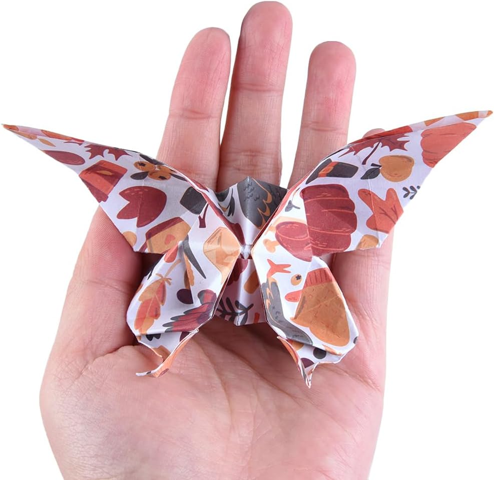 Origami Paper Kit 50 Sheets 70GSM 6 Inch Square Double Sided Color 50 Vivid Japanese Washi Chiyo Colors for Hand Crafts Origami Paper Arts Creativity.Winter - Crafty Corner
