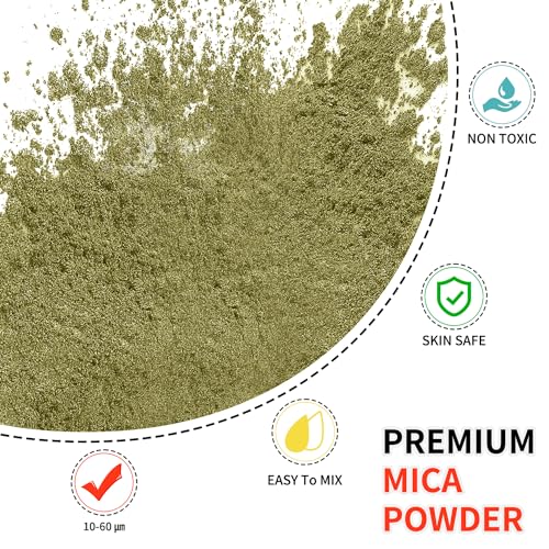 Mica Powder 100g Mica Powder for Epoxy Resin (3.53 Ounce)