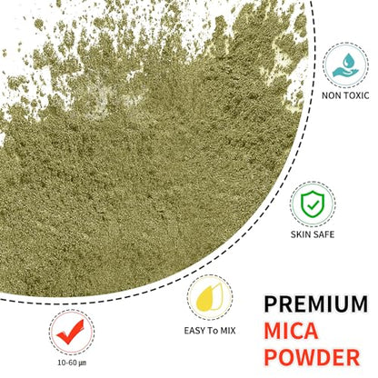 Mica Powder 100g Mica Powder for Epoxy Resin (3.53 Ounce)