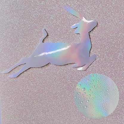 36 Sheets Holographic Sticker Paper Clear Self (36 Count)