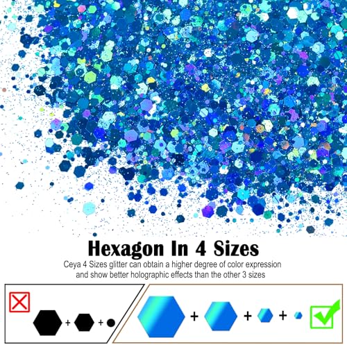 Holographic Chunky Glitter