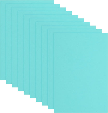 uxcell 10 Pcs Green EVA A4 Foam Sheets Crafts, 12 x 8 Inch Foam Paper for DIY Crafts Project Classroom Scrapbook Art Cards Home Office Decoration (2mm Thick)