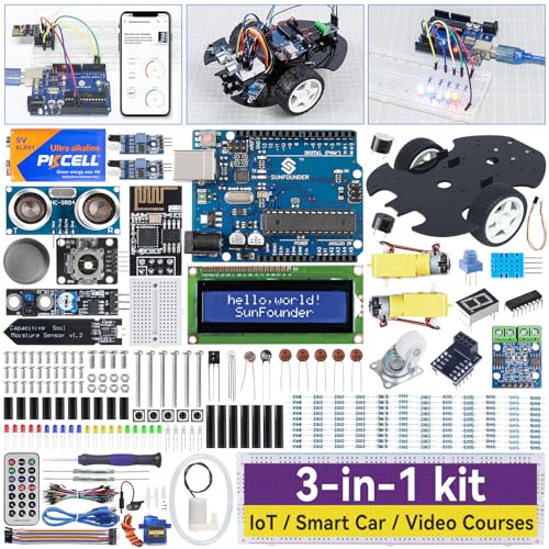 Ultimate Starter Kit Compatible with Arduino UNO IDE Scratch
