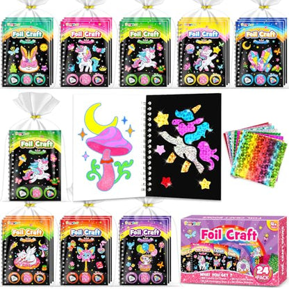 Foil Art Party Favors for Kids (24 Count)